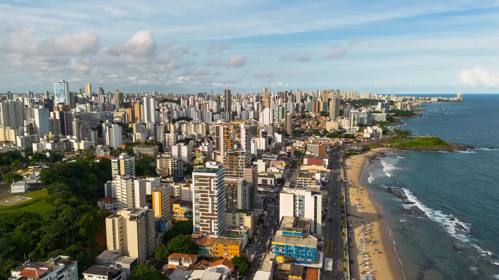 Vista aérea de Salvador